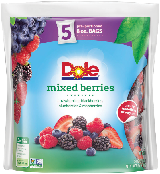 Dole® Boosted Blends® Energize: Pineapple Mango Smoothie Mix - Dole®  Sunshine